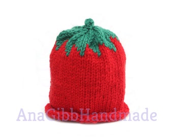 Tomato/Strawberry Hat