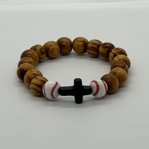 Faith & Baseball Bracelet
