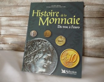 book collection, history of currency, barter, euro, gift
