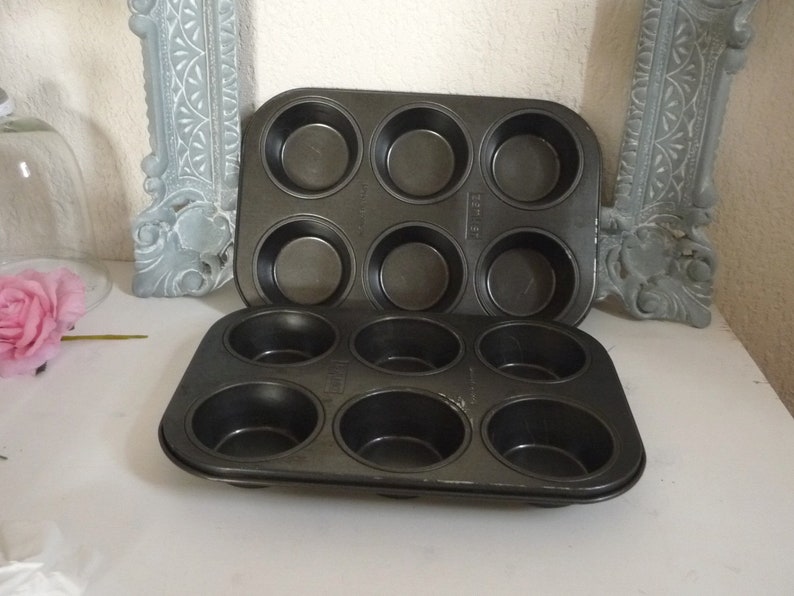 non-stick made Germany Lot of two Zenker cake moulds