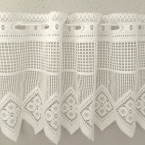 pretty pair of curtains, privacy screens, valances, vintage, French