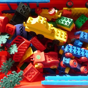 Large lot of vintage Legos, toys, games, gifts, 1980s