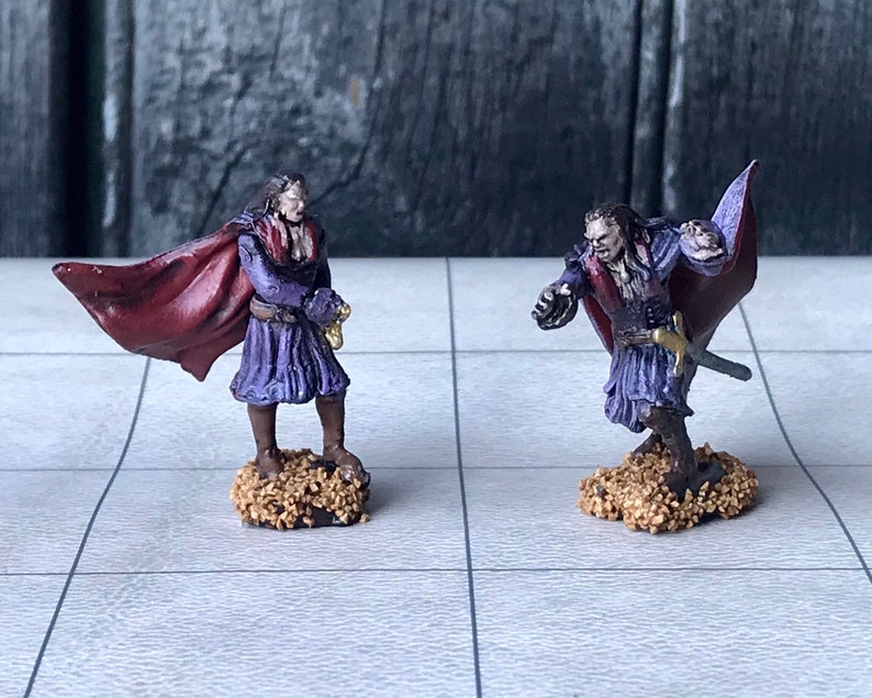 Hand-painted Wizkids Resin Vampire