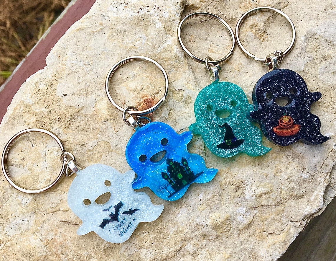 ghost key chain