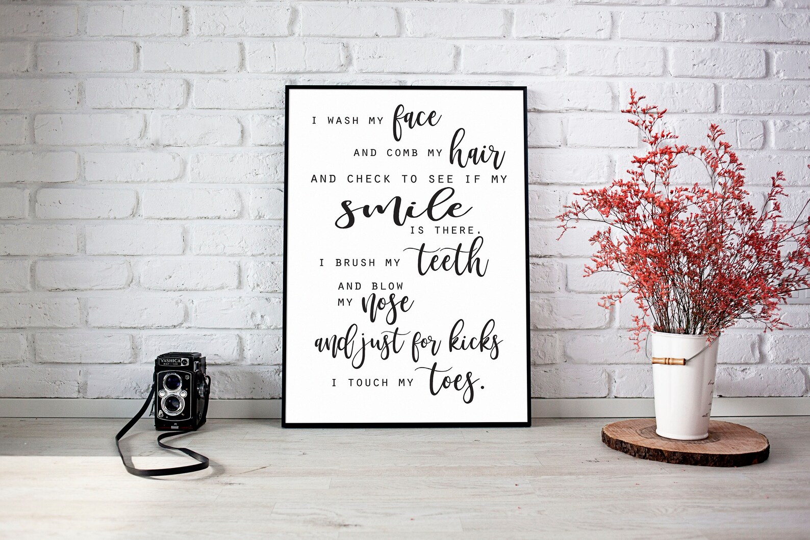 Bathroom Decor the Bathroom Poem Bathroom Wall Decor Etsy