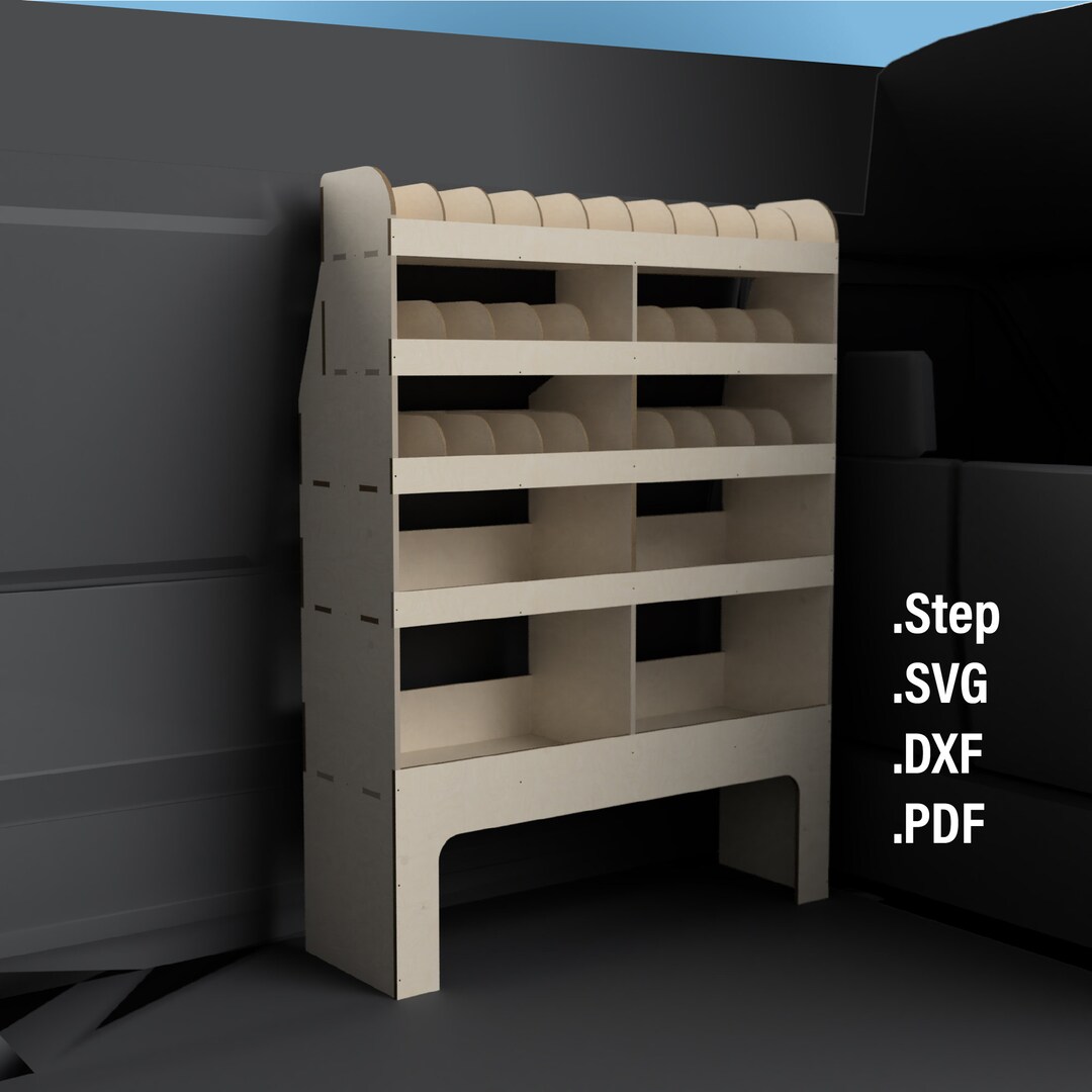 Tall Van Racking Templates Files for CNC Router, Dxf & Svg Etsy