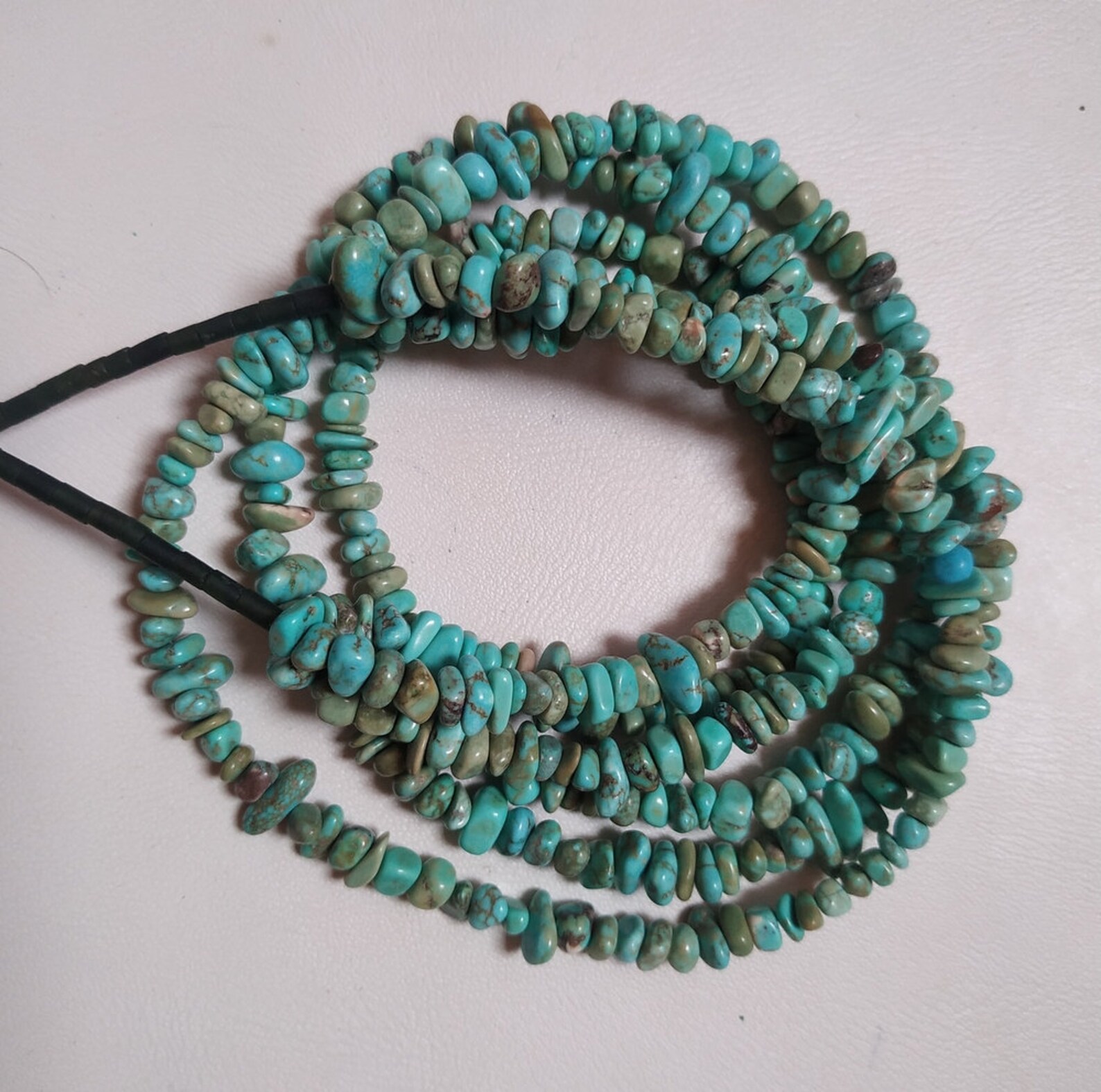 Turquoise Antique authentic turquoise Possibly Etsy
