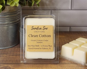 Clean Cotton Soy Wax Melts