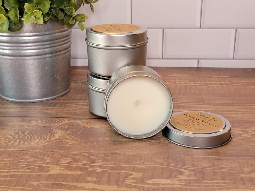 Sample Candle 4 Oz Candle Tin Variety of Fragrances Etsy