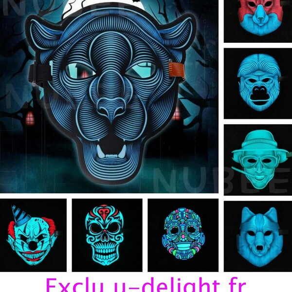 Led Masks - Etsy