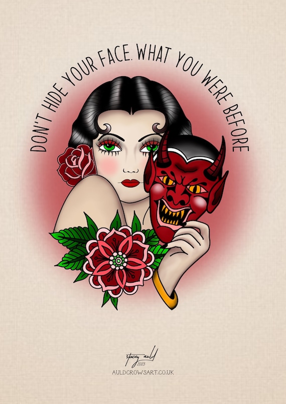 PRINT: Jimmy Eat World - Surviving | Tattoo | Flash | Lady