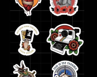 STICKERS: Alexisonfire 10 Pack Stickers