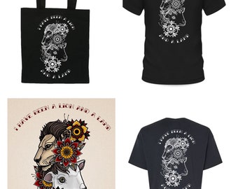 BUNDLE: Bayside - White Flag | Tote | T-Shirt | Print |