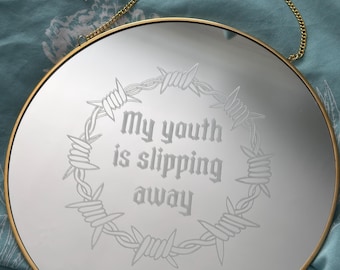 Alexisonfire Boiled Frogs Lyric engraved mirror