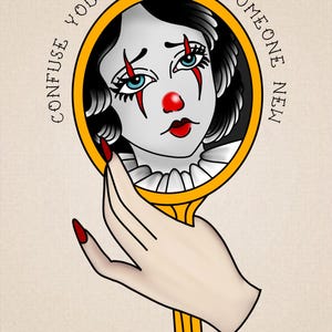 PRINT: The Story So Far - Nerve  | Tattoo | Clown | Mirror | Neo Trad | Lyrics