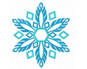 Snowflake Machine Embroidery Design Pes, Hus, Jef, Dst, Exp, Jef, Vip, Vp3, Xxx, Sew, Art
