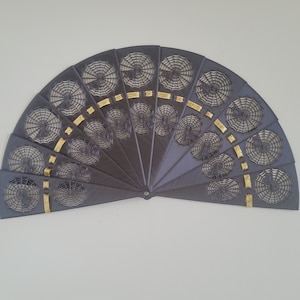 Halloween Foldable Brisé Hand Fan - STL print models | 3D Print Model - Digital Download, Commercial License