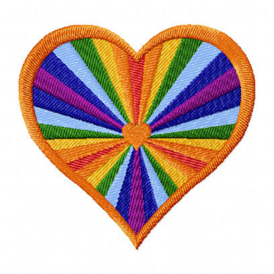 7 color machine embroidery rainbow design 7 color machine embroidery rainbow design