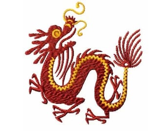 Chinese Dragon Machine Embroidery Design Pes, Hus, Jef, Dst, Exp, Jef, Vip, Vp3, Xxx, Sew, Shv, Art