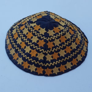 Kippah Judaica Machine embroidery design Pes, Hus, Jef, Dst, Exp, Jef, Vip, Vp3, Xxx, Sew