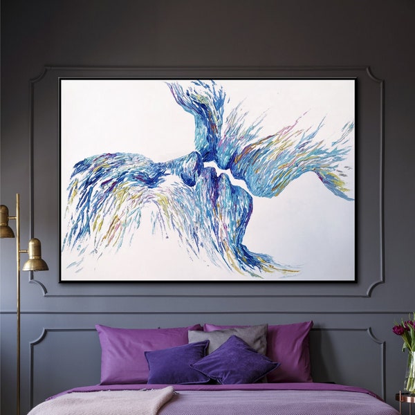 Extra Large Bedroom Painting - Etsy