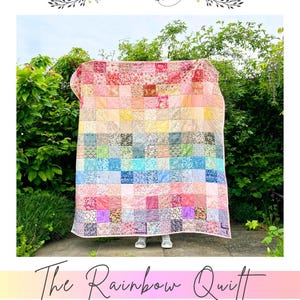 Rainbow Quilt Pattern