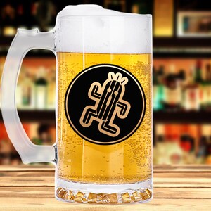 Final Fantasy Cactuars Beer Mug Stein Beer Lover Gift Glass Personalized Gamer Gifts Geek Gift Beer Stein Gift For Him Fathers Day Gift k552