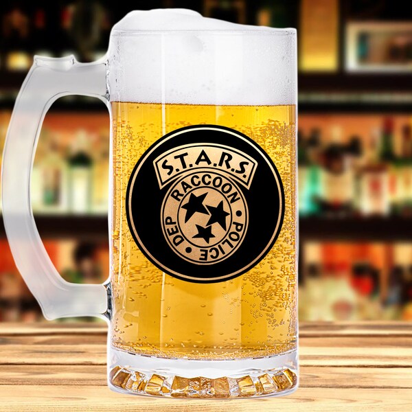 Resident Evil Glass Etsy