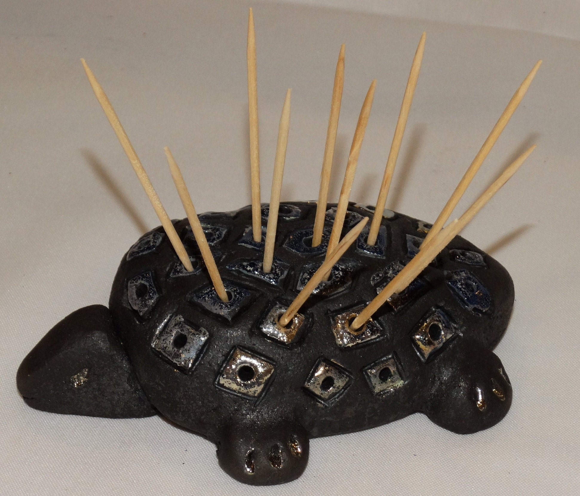 Tortue en Raku Porte-Piques