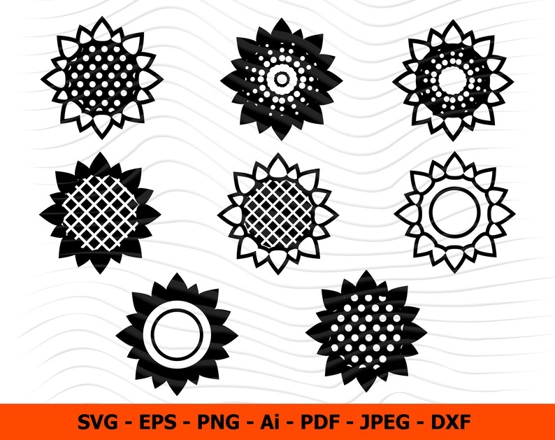Free Free Sunflower Vector Svg 481 SVG PNG EPS DXF File