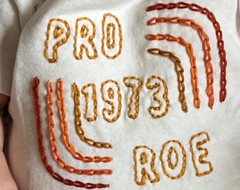 Pro Roe 1973 Digital Embroidery Pattern