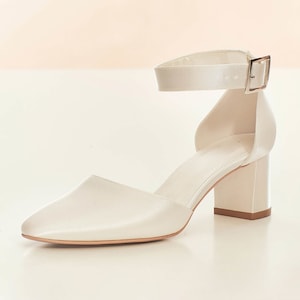 Bridal shoes block heel, Bridal shoes, bridal shoes block heel closed toe, Bridal shoes block heel 2 inches, Bridal shoes low heel