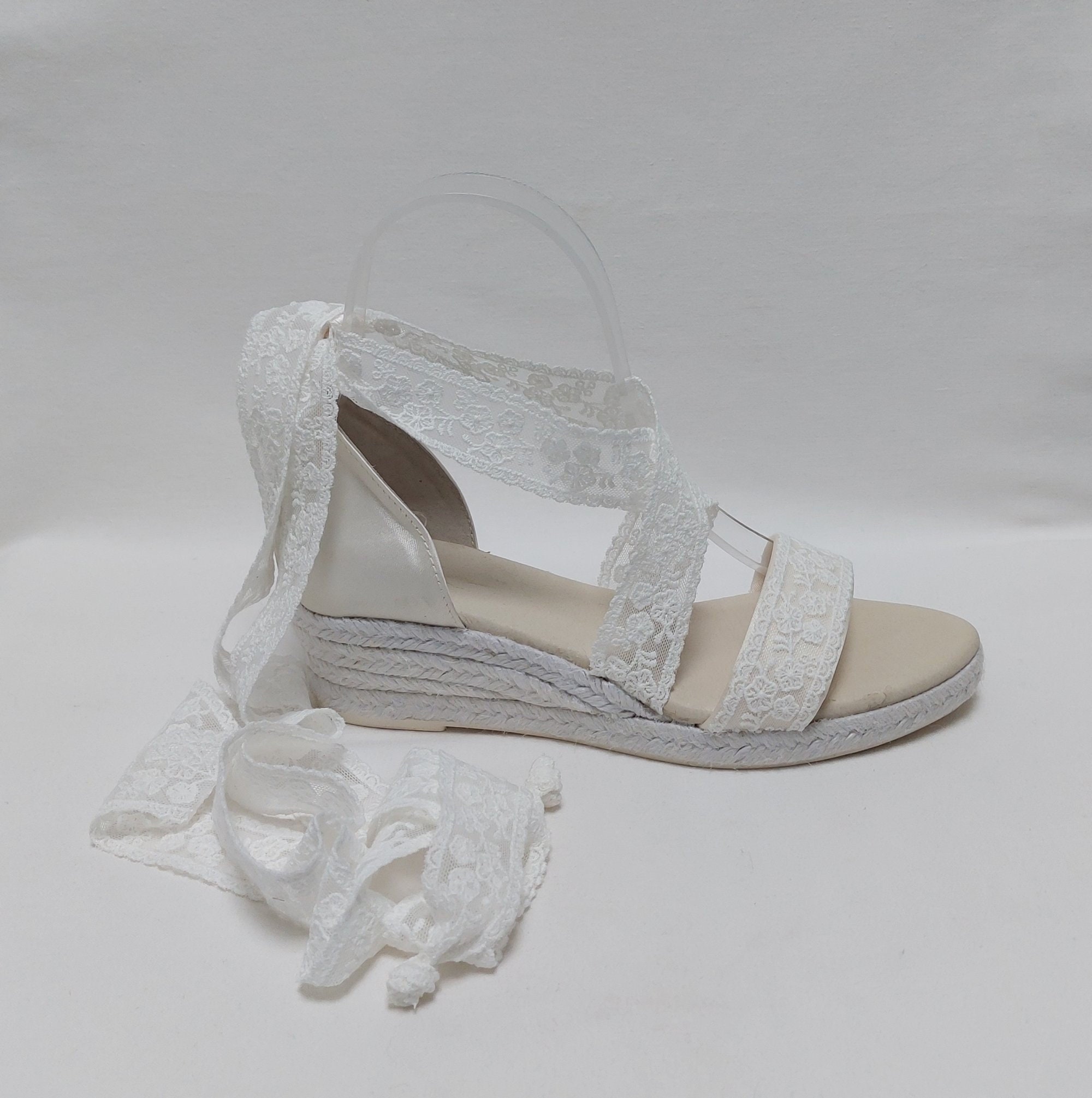 Alpargatas Blancas Etsy