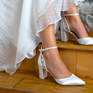 Sapatos de noiva salto bloco, Sapatos de noiva, Sapatos de casamento, Sapatos de noiva mrs, Sapatos de noiva salto marfim, Sapatos de noiva marfim,