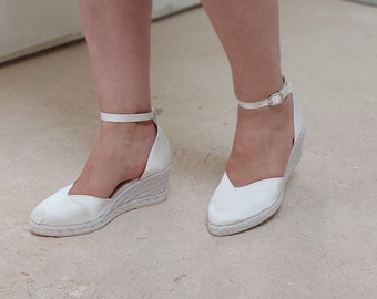 Espadrilles de mariée, espadrilles pour mariage, sandales de mariage, espadrilles pour mariage à la plage