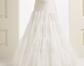 Petticoat for wedding dress, Petticoat for wedding dresses with 3 hoops, Bride Petticoat,