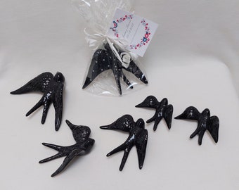 Original Wedding Guest Gifts, Ceramic Swallows, Portuguese Swallows, Wedding Gifts, Guest Gifts. Order min. 50