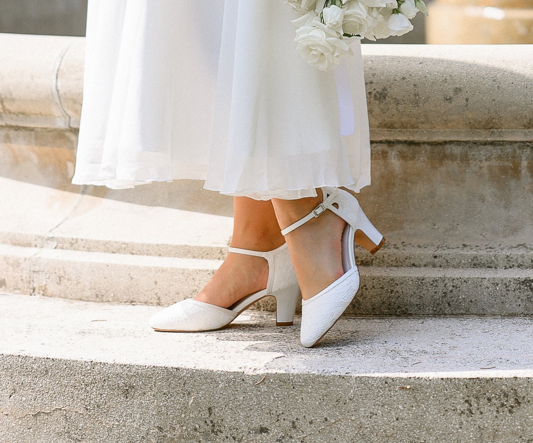 Scarpe sposa 2014 tacco basso o rasoterra4 | ABITI DA SPOSA