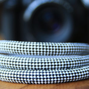 Checkered Camera Strap / Camera Strap / DSLR Strap