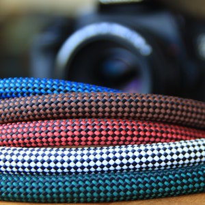 Checkered Camera Straps / Rope Straps / DSLR Camera Straps image 1