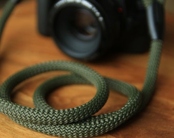 Kaki riem / kaki camerariem / DSLR-riem