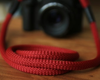 Bracelet bordeaux / Dragonne pour appareil photo / Dragonne pour reflex numérique