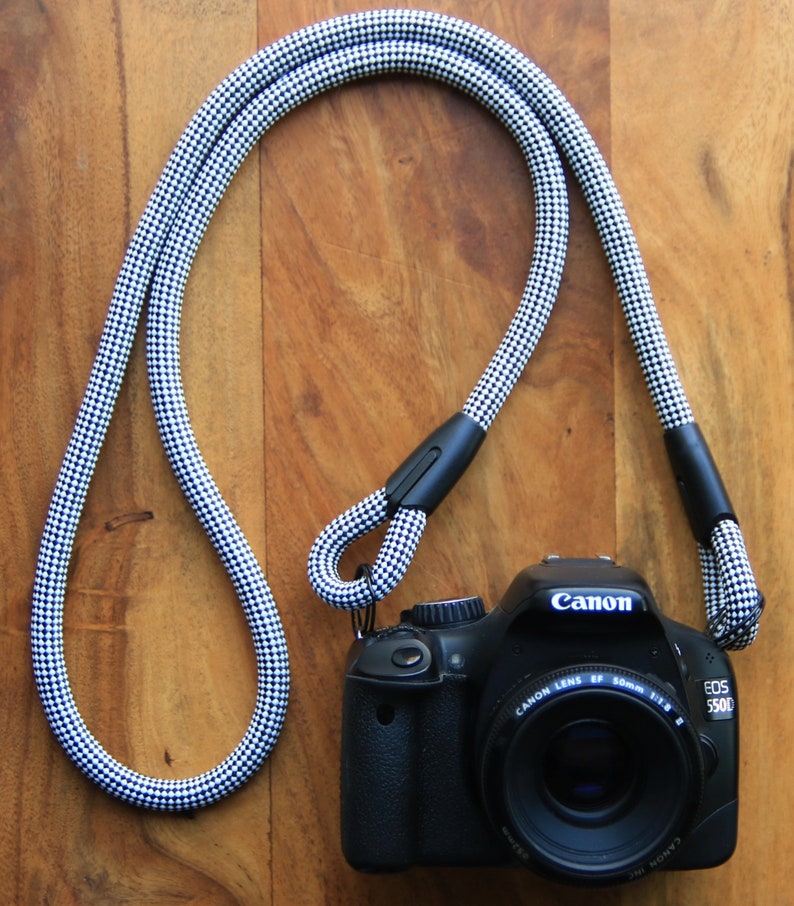 Checkered Camera Strap / Camera Strap / DSLR Strap Etsy