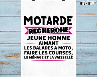 Motard Humour Etsy France