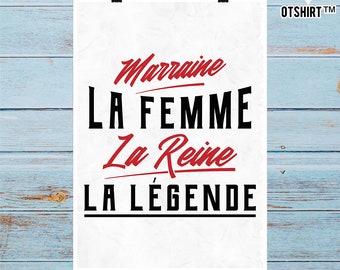 Citation De Marraine Etsy France