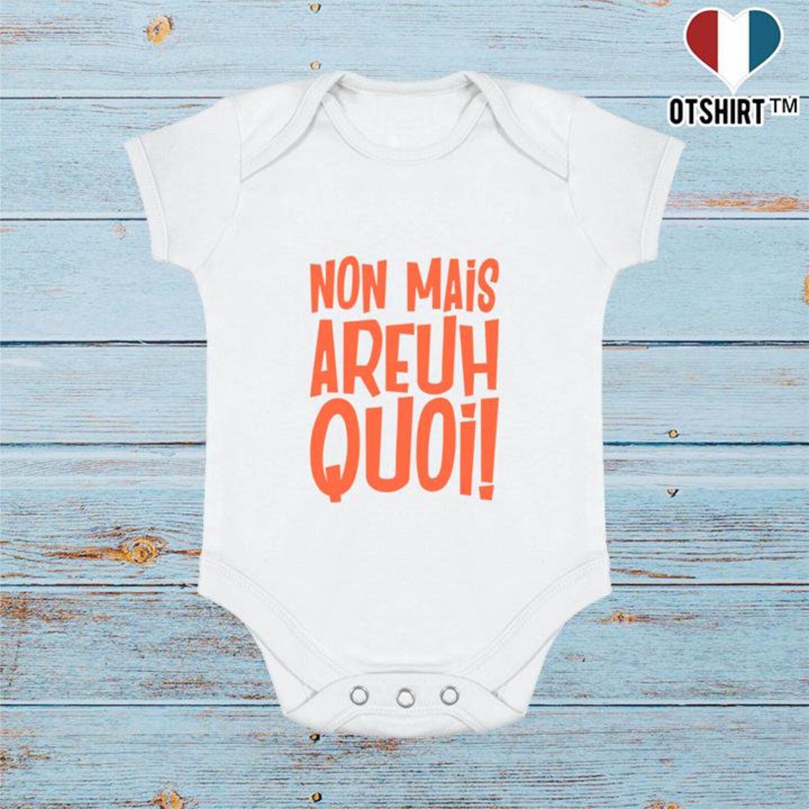 Body Bébé Humour "Futur Judoka Comme Papa" - 100% Coton, Imprimé En France - Cadeau Naissance, Baptême, Anniversaire Rigolo