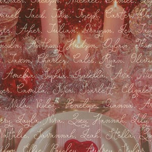 Rachel's Letter Wedding Calligraphy Font | Elegant Handwritten Script ...