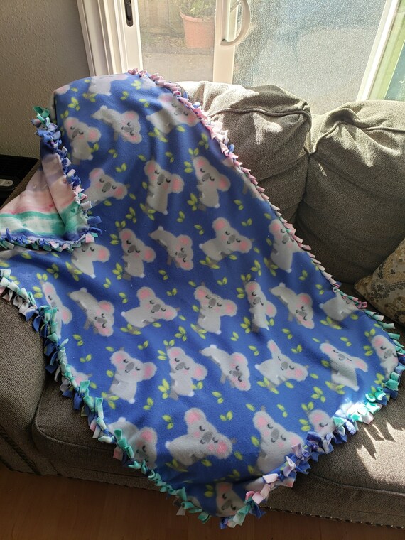 tie baby blanket