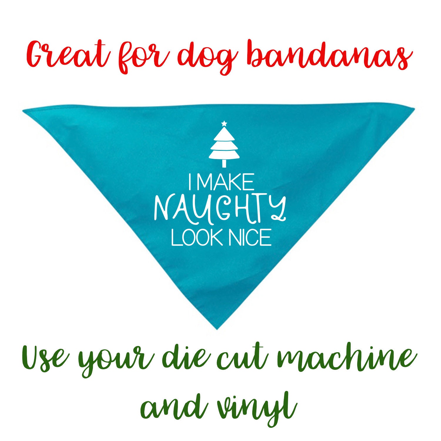 Holiday Dog Bandana svg bundle Christmas Dog Shirt svg | Etsy