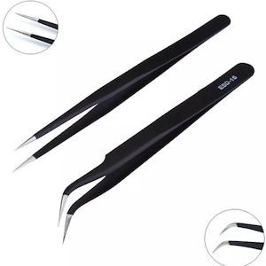 Cake Decorating Tweezers- Tweezers- Elbow Tip Tweezers- Straight Tip Tweezers- Cake Decorating- Cupcake Decorating- Cake Tools